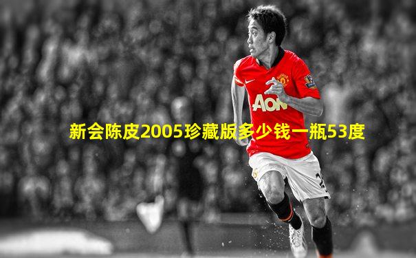新会陈皮2005珍藏版多少钱一瓶53度